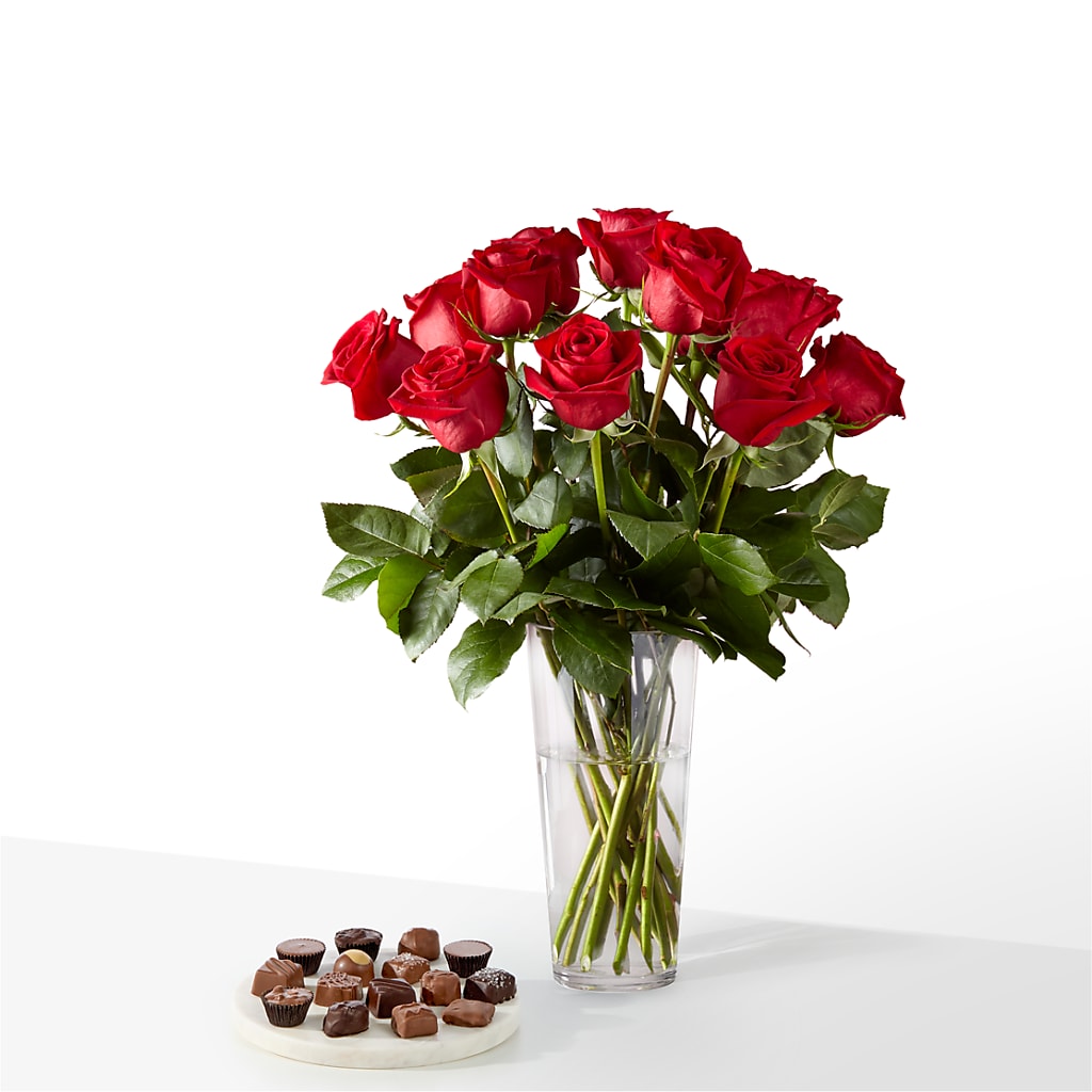 Romantic Long Stem Red Rose Bouquet Bundles – Panda Flowers Canada Inc, Calgary AB