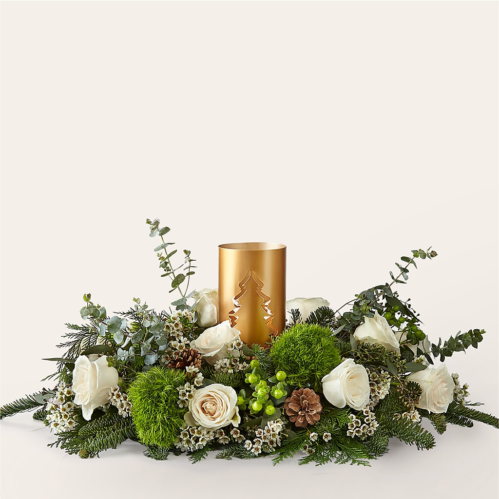 Chestnuts Roasting Centerpiece – Panda Flowers Canada Inc, Calgary AB