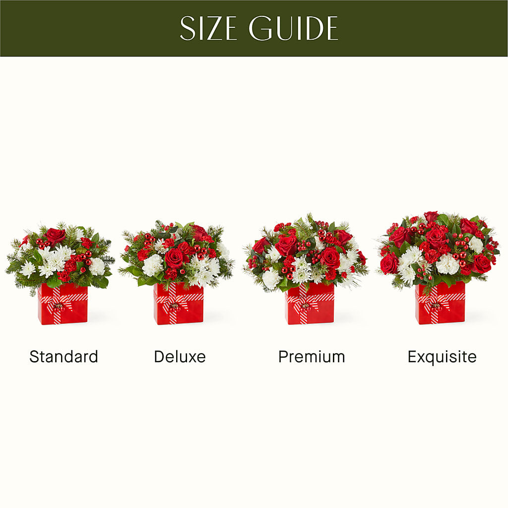 Presents Under the Tree Bouquet – Panda Flowers Canada Inc, Calgary AB