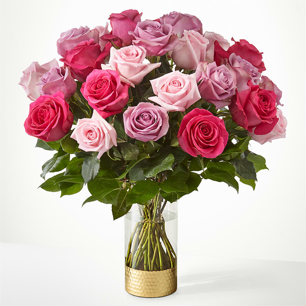 Pure Beauty Mixed Roses – Panda Flowers Canada Inc, Calgary AB