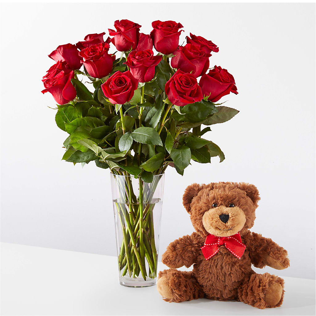 Romantic Long Stem Red Rose Bouquet Bundles – Panda Flowers Canada Inc, Calgary AB