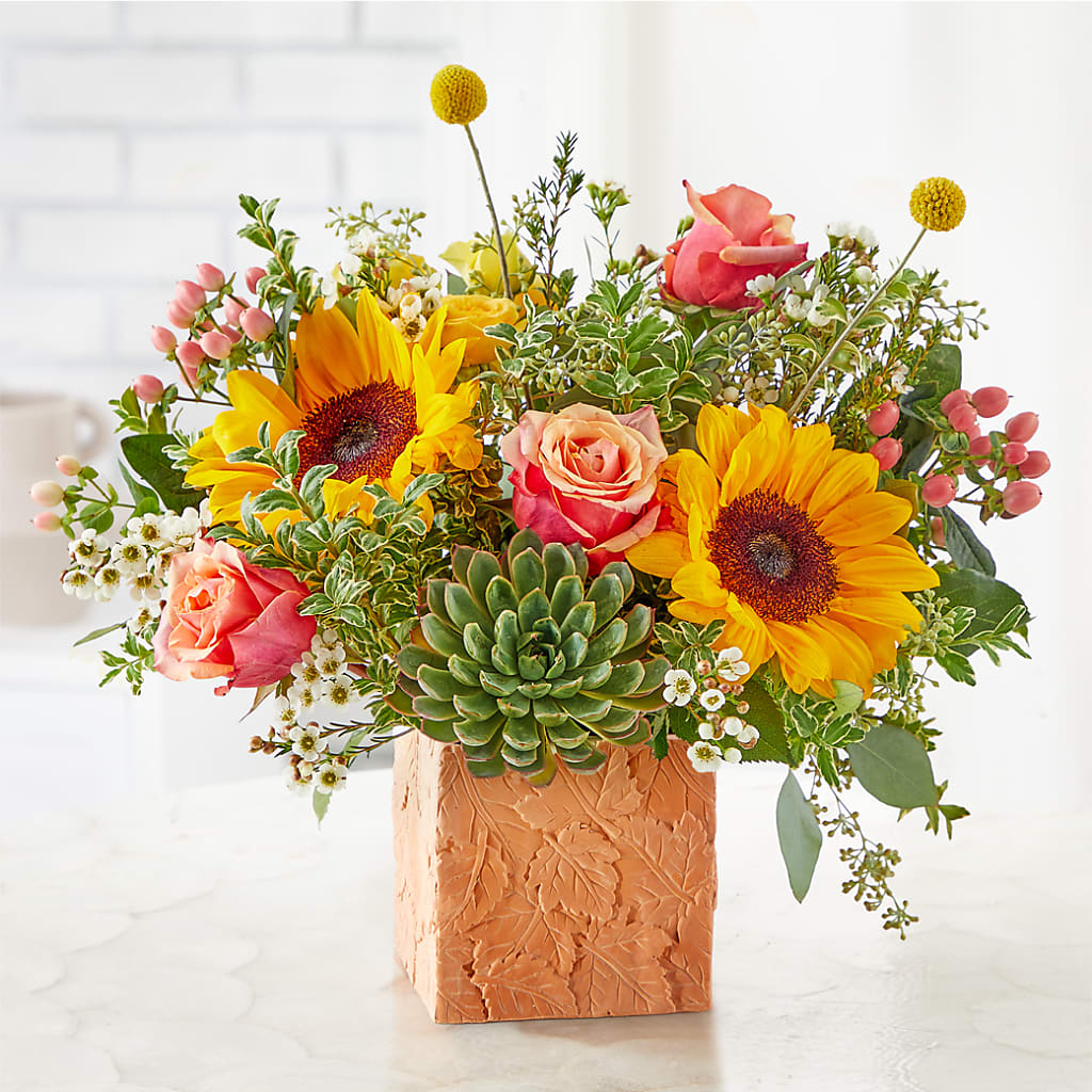 Sunflower Season Bouquet – Panda Flowers Canada Inc, Calgary AB