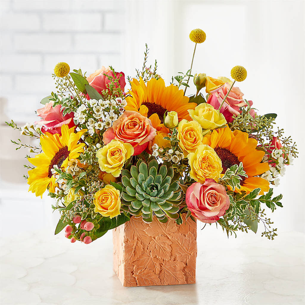 Sunflower Season Bouquet – Panda Flowers Canada Inc, Calgary AB