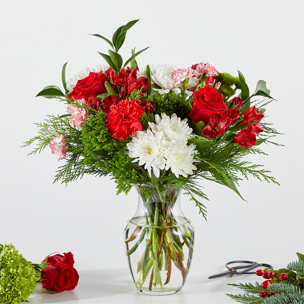 Merry Moment Bouquet – A Florist Original – Panda Flowers Canada Inc, Calgary AB
