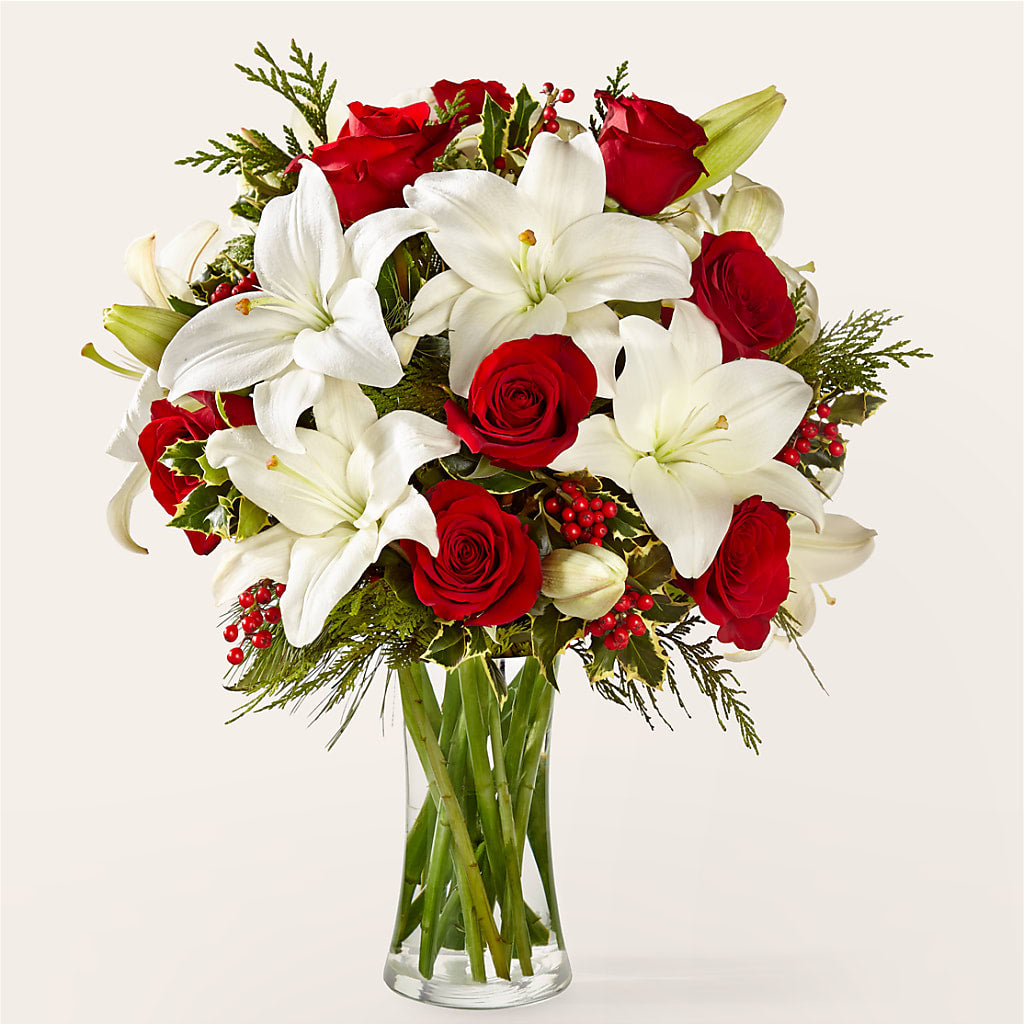 Sparkling Snowflakes Bouquet – Panda Flowers Canada Inc, Calgary AB