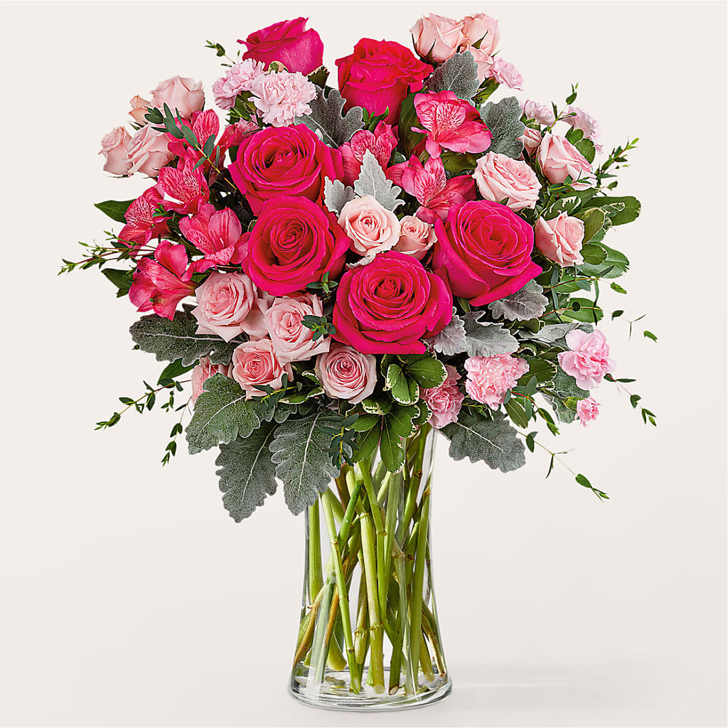 Tickled Pink Bouquet – Panda Flowers Canada Inc, Calgary AB