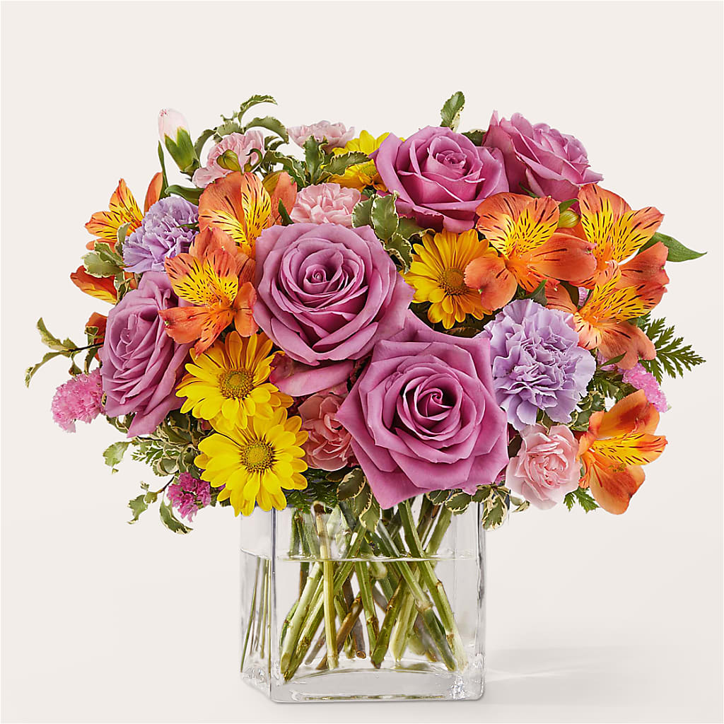 Shades of Happiness Bouquet – Panda Flowers Canada Inc, Calgary AB