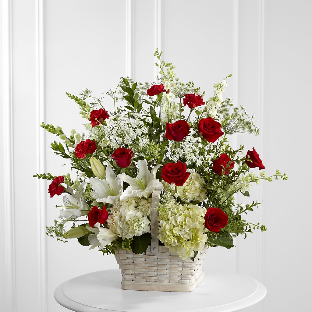 In Loving Memory Arrangement – Panda Flowers Canada Inc, Calgary AB