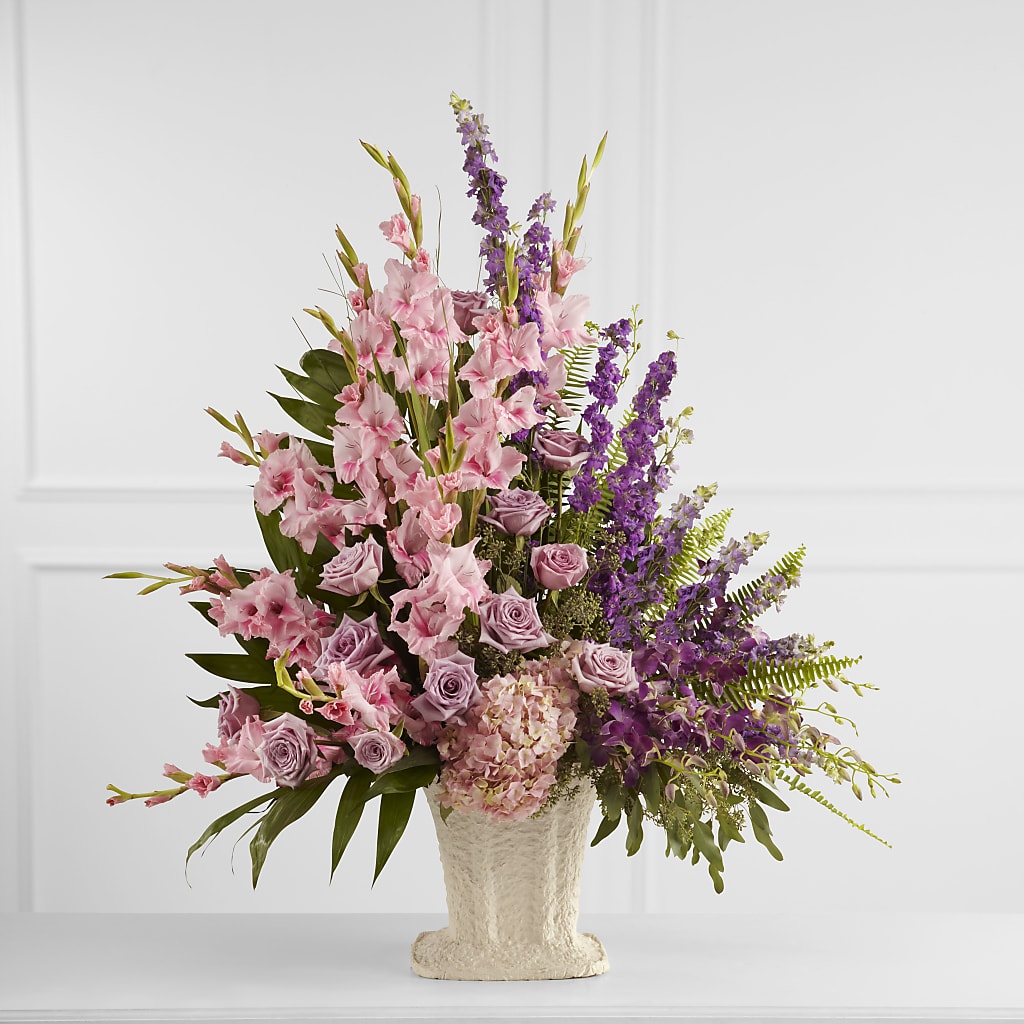 Flowing Garden Arrangement – Panda Flowers Canada Inc, Calgary AB