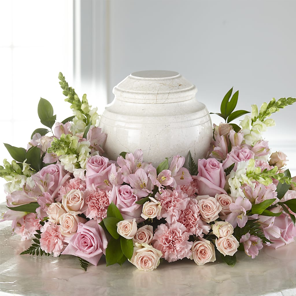 Blooms of Hope Cremation Adornment – Panda Flowers Canada Inc, Calgary AB