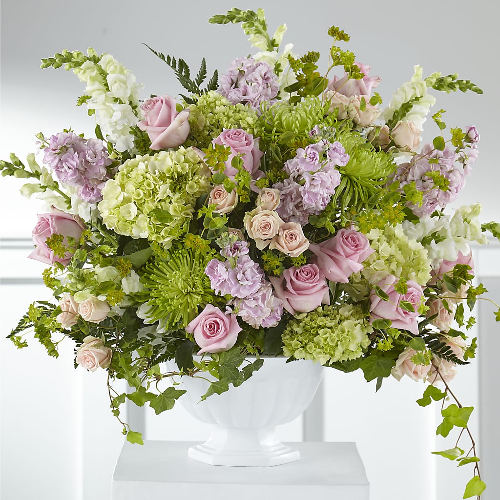 Radiant Embrace Arrangement – Panda Flowers Canada Inc, Calgary AB