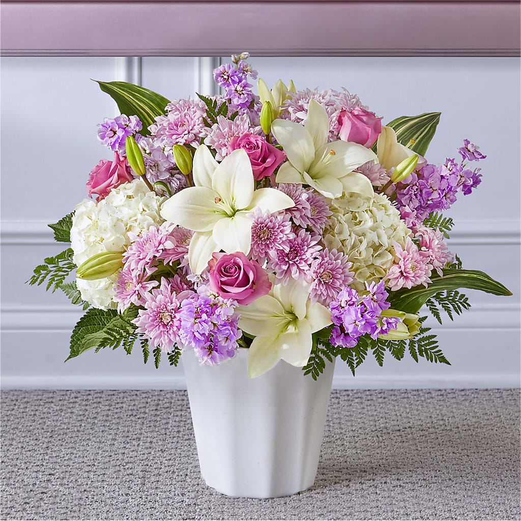 Heaven Sent Floor Basket – Panda Flowers Canada Inc, Calgary AB