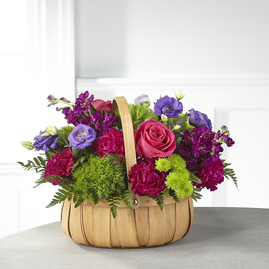 Serene Sanctuary Basket – Panda Flowers Canada Inc, Calgary AB