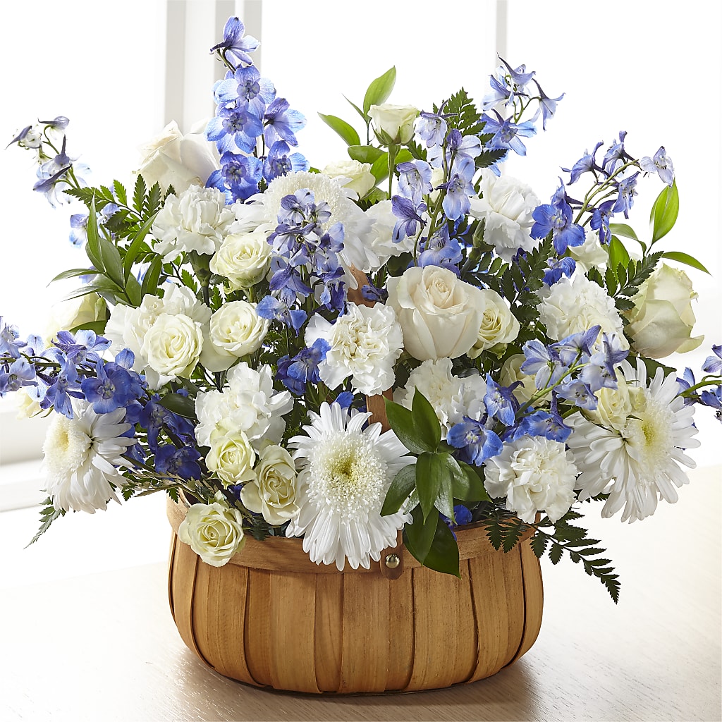 Harmony & Grace Basket – Panda Flowers Canada Inc, Calgary AB