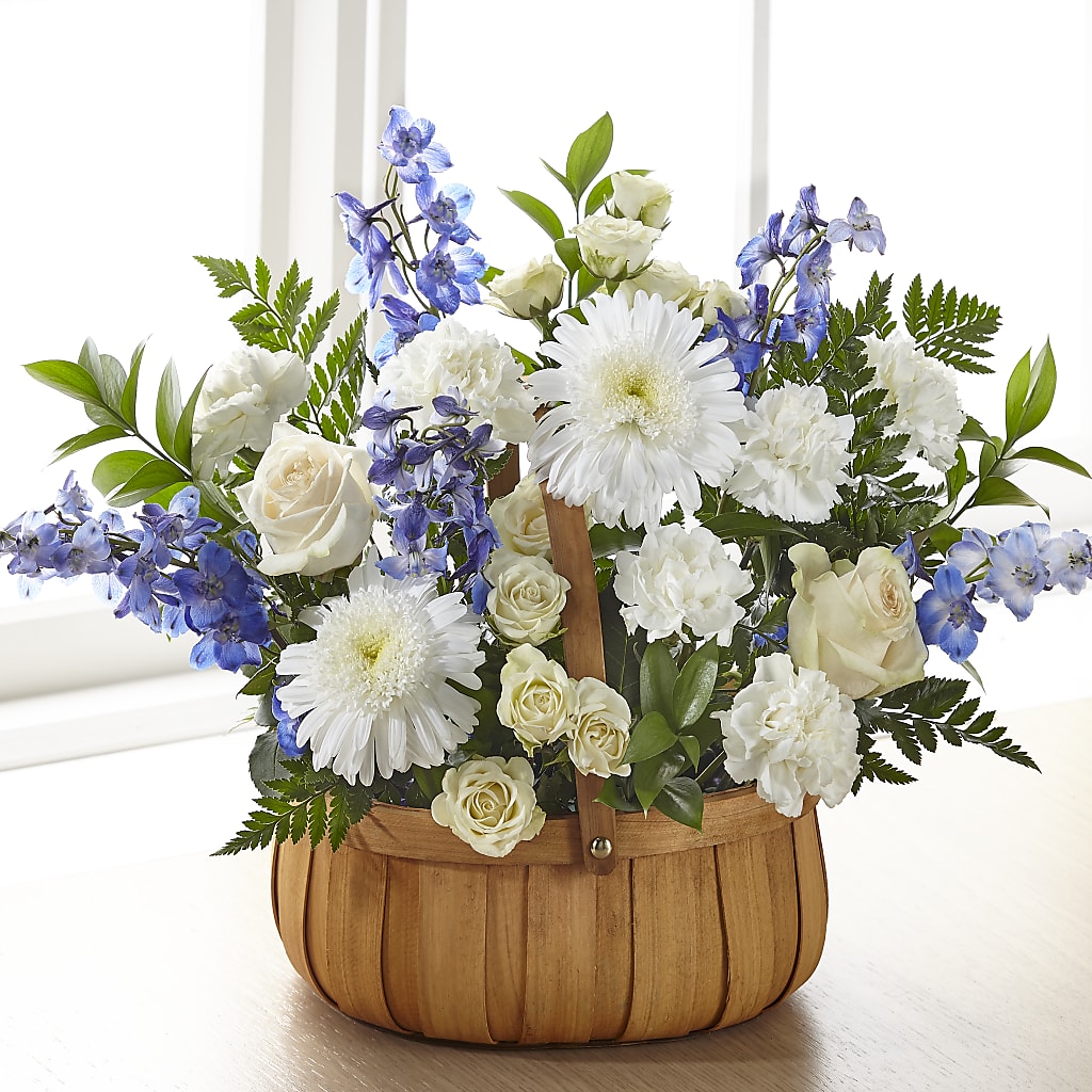 Harmony & Grace Basket – Panda Flowers Canada Inc, Calgary AB