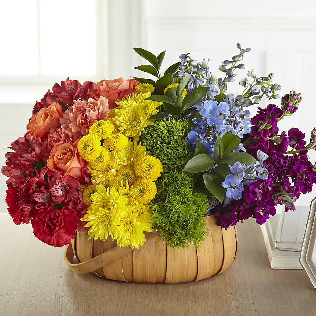 Prideful Basket – Panda Flowers Canada Inc, Calgary AB