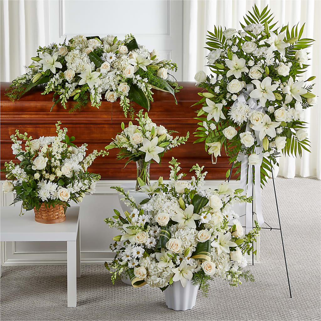 Sincerest Condolences Bundles – Panda Flowers Canada Inc, Calgary AB