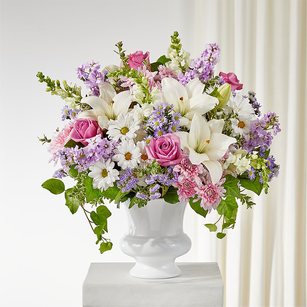 Remarkable Life Urn Arrangement – Panda Flowers Canada Inc, Calgary AB