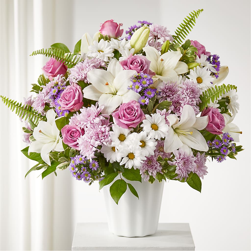 Warmest Thoughts Tabletop Basket – Panda Flowers Canada Inc, Calgary AB