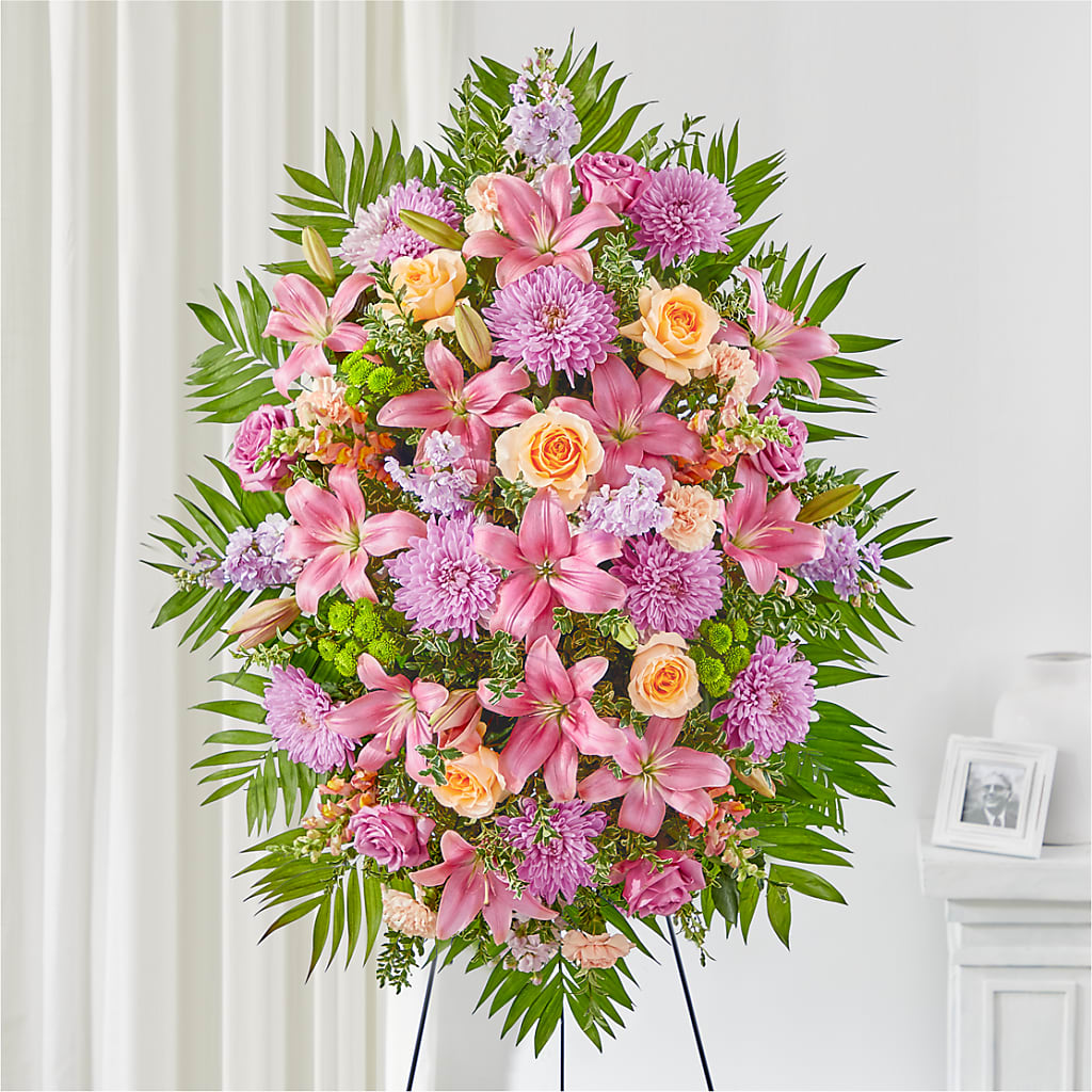 Love & Light Standing Spray – Panda Flowers Canada Inc, Calgary AB