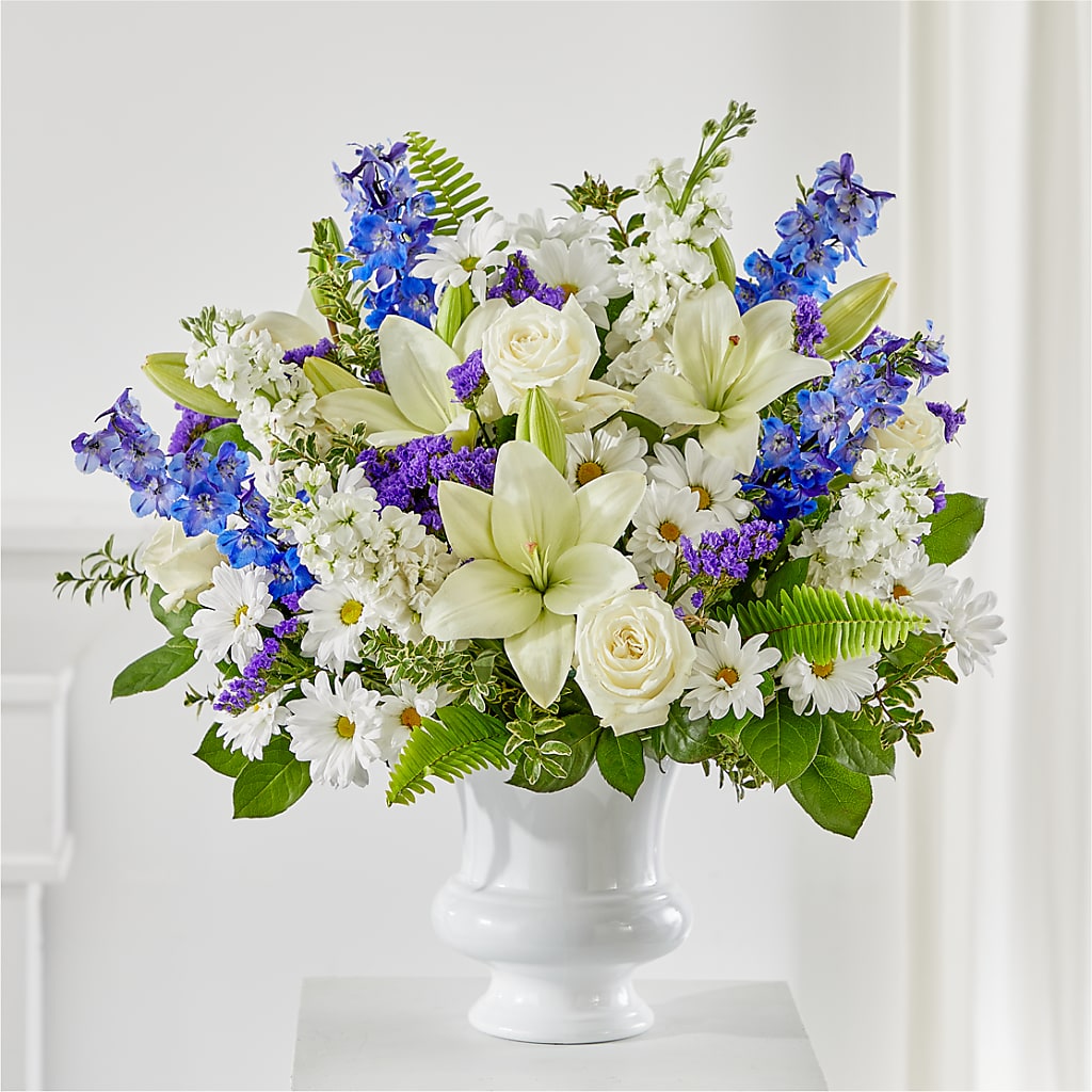Expressions of Hope Urn Arrangement – Panda Flowers Canada Inc, Calgary AB