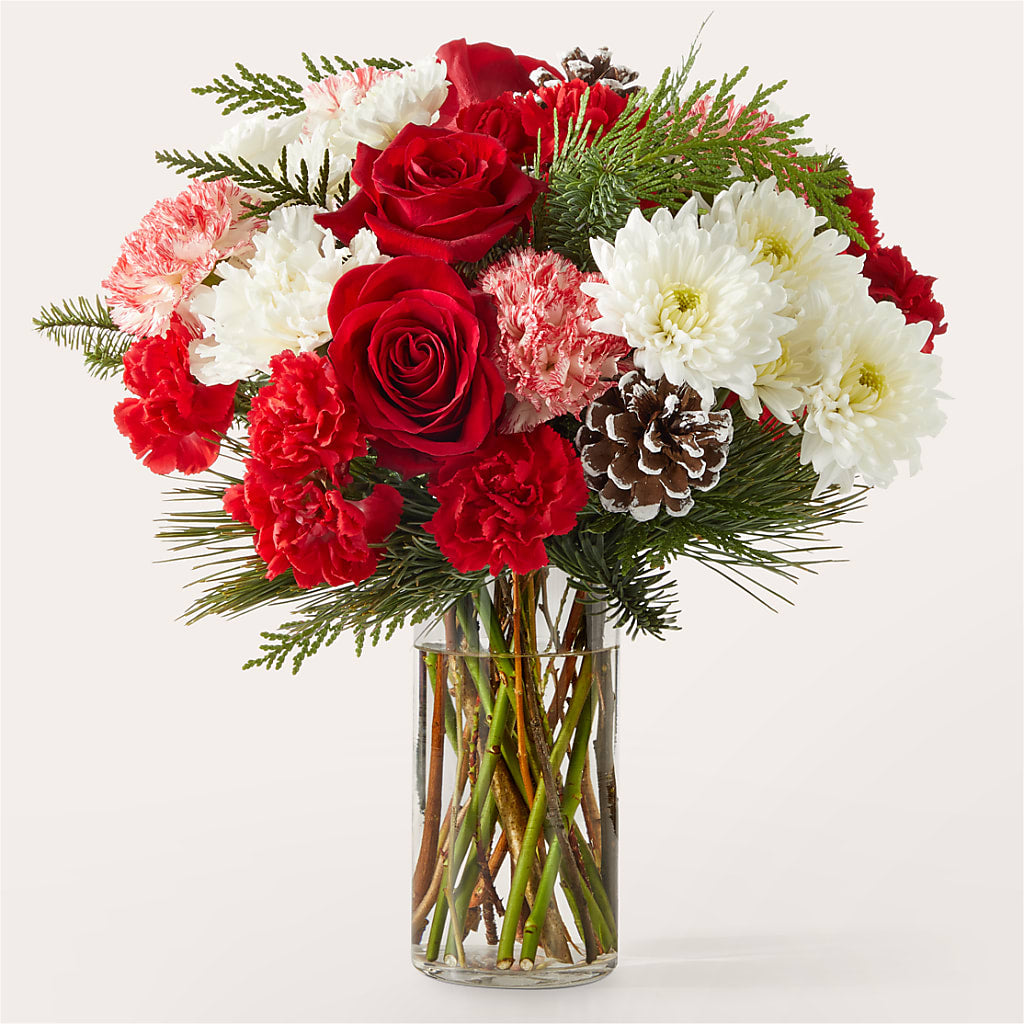 Candy Cane Lane Bouquet – Panda Flowers Canada Inc, Calgary AB