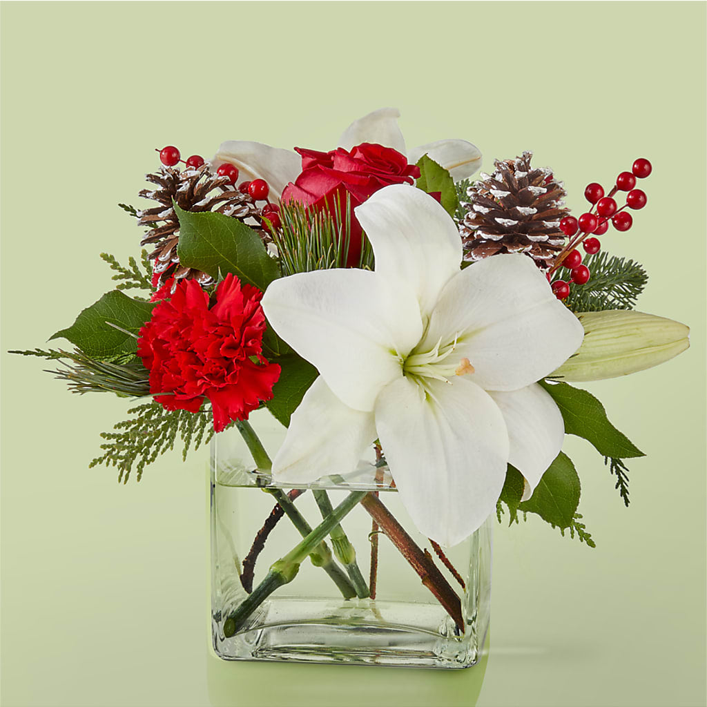 Glistening Icicles Bouquet – Panda Flowers Canada Inc, Calgary AB
