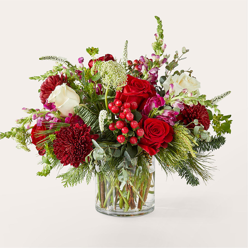 Cranberry Fizz Bouquet – Panda Flowers Canada Inc, Calgary AB