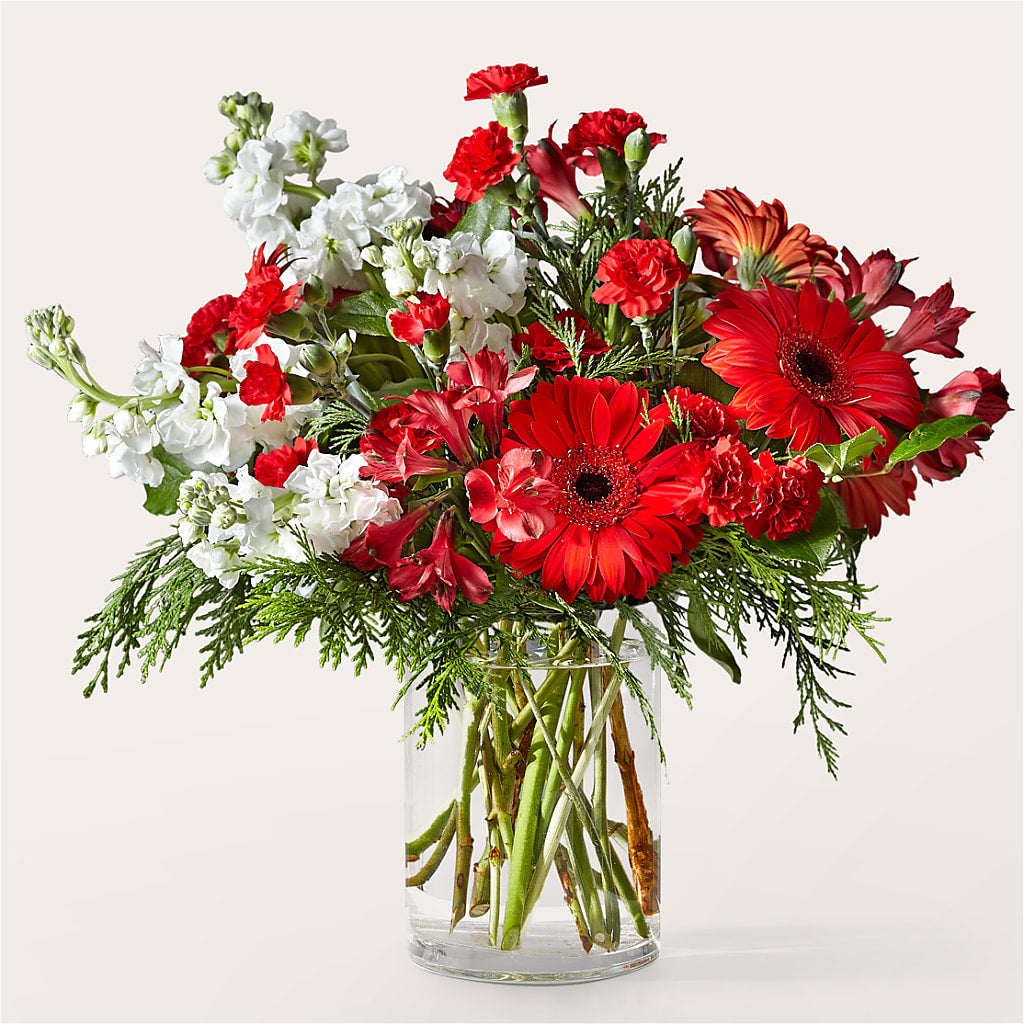 Holidaisy Bouquet – Panda Flowers Canada Inc, Calgary AB