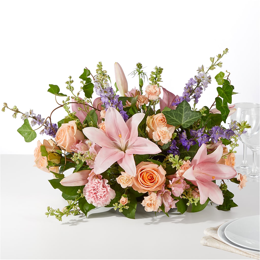 Blossom Time Centerpiece – Panda Flowers Canada Inc, Calgary AB