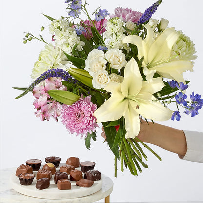 Winter Celebration Bouquet –  Panda Flowers Canada Inc, Calgary AB