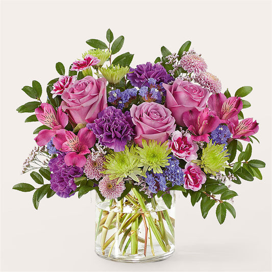 Glass Half Full Bouquet –  Panda Flowers Canada Inc, Calgary AB