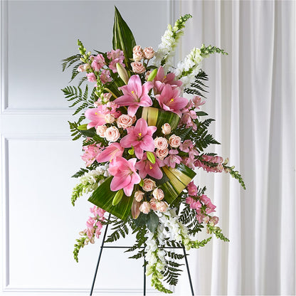 Elegant Embrace Standing Spray –  Panda Flowers Canada Inc, Calgary AB