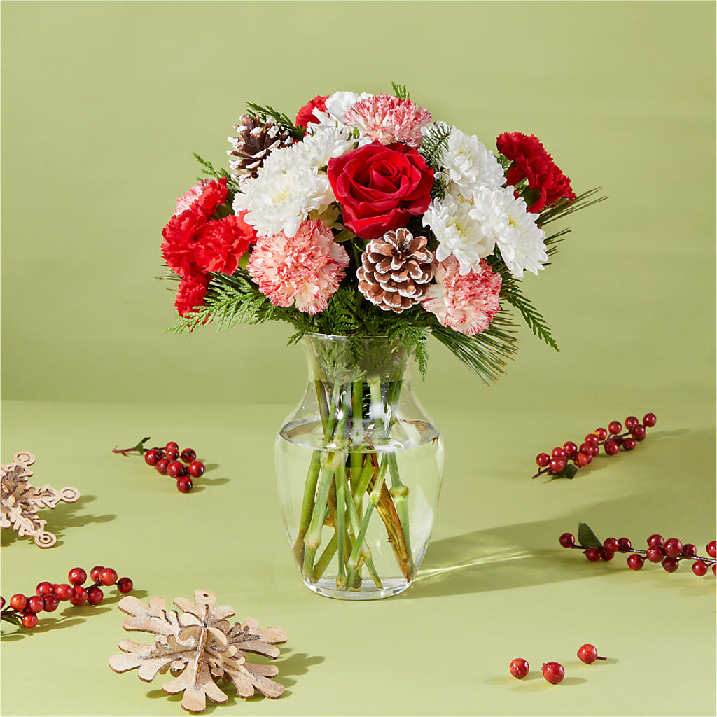 Candy Cane Lane Bouquet –  Panda Flowers Canada Inc, Calgary AB