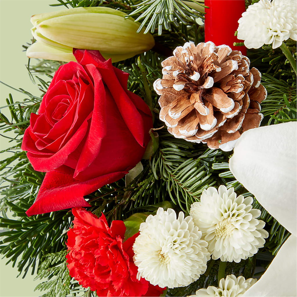 Seasonal Festivities Centerpiece –  Panda Flowers Canada Inc, Calgary AB