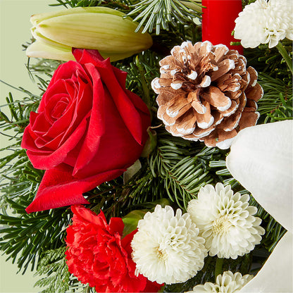 Seasonal Festivities Centerpiece –  Panda Flowers Canada Inc, Calgary AB