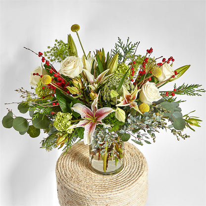 Berry & Bright Bouquet –  Panda Flowers Canada Inc, Calgary AB