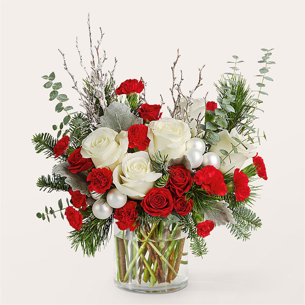 Trimming the Tree Bouquet –  Panda Flowers Canada Inc, Calgary AB
