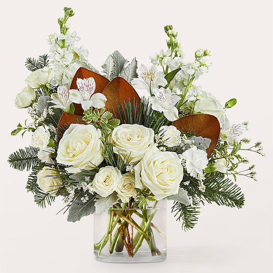 Fresh Snowfall Bouquet –  Panda Flowers Canada Inc, Calgary AB